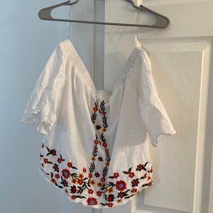 Off the shoulder top